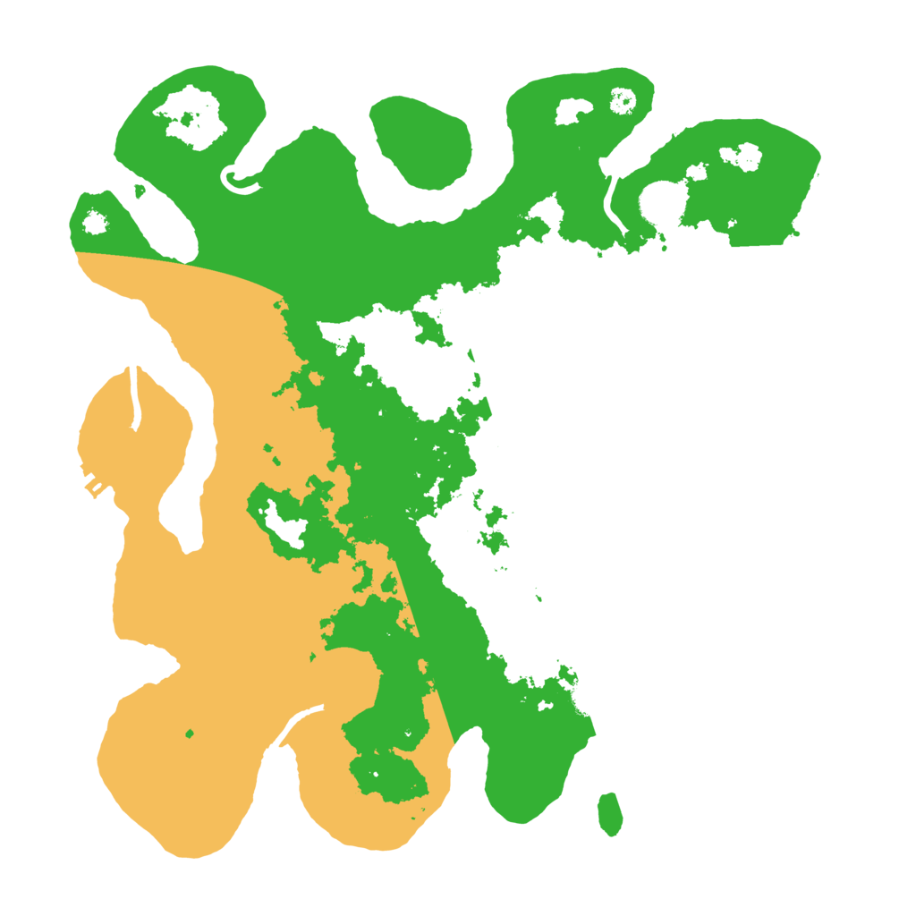 Biome Rust Map: Procedural Map, Size: 3500, Seed: 10626804