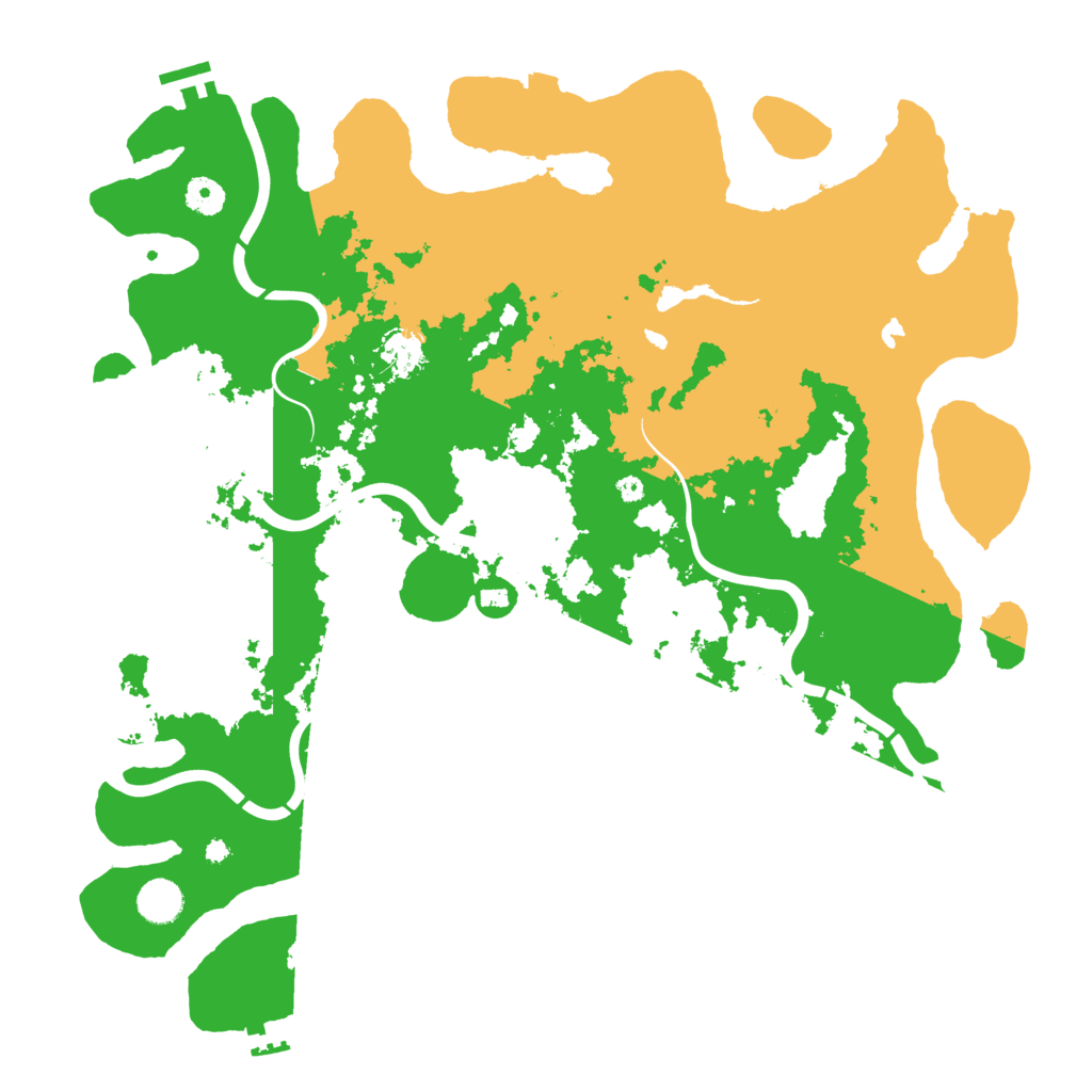 Biome Rust Map: Procedural Map, Size: 4250, Seed: 159346882