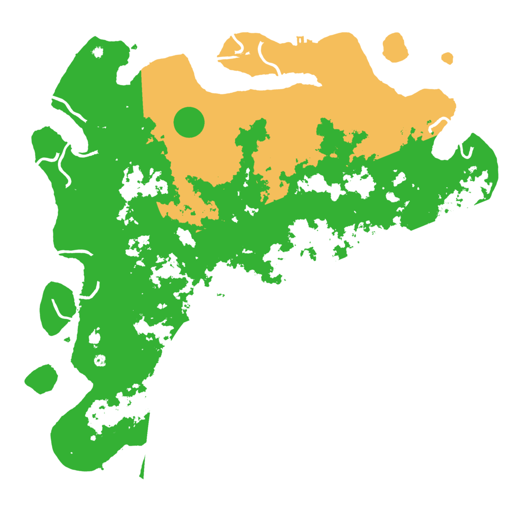 Biome Rust Map: Procedural Map, Size: 4500, Seed: 1982