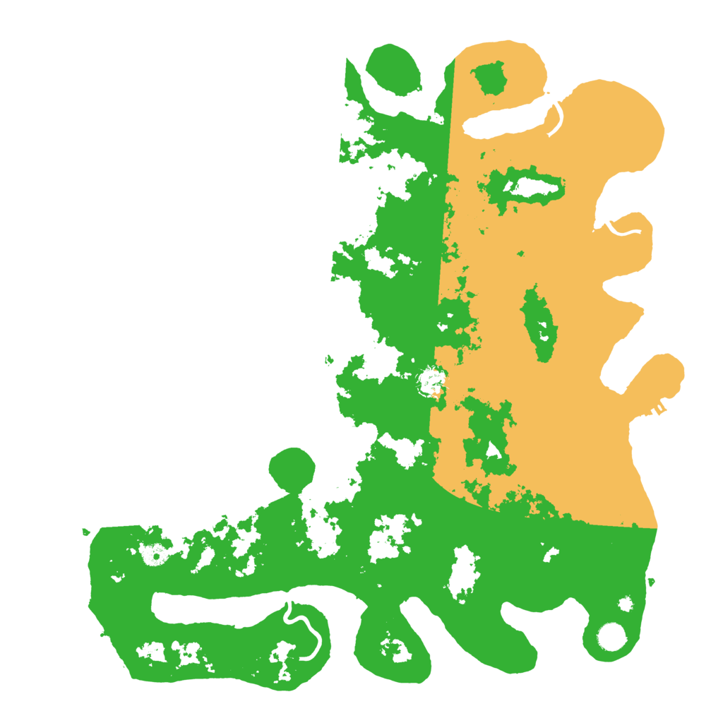 Biome Rust Map: Procedural Map, Size: 4500, Seed: 115