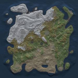 Thumbnail Rust Map: Procedural Map, Size: 4250, Seed: 269414967, 20 Monuments