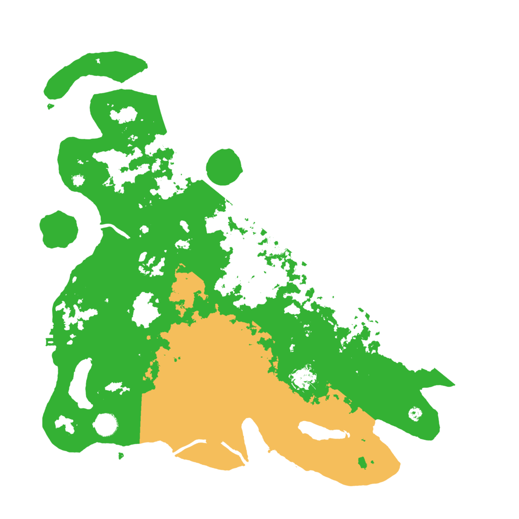 Biome Rust Map: Procedural Map, Size: 4000, Seed: 34568927