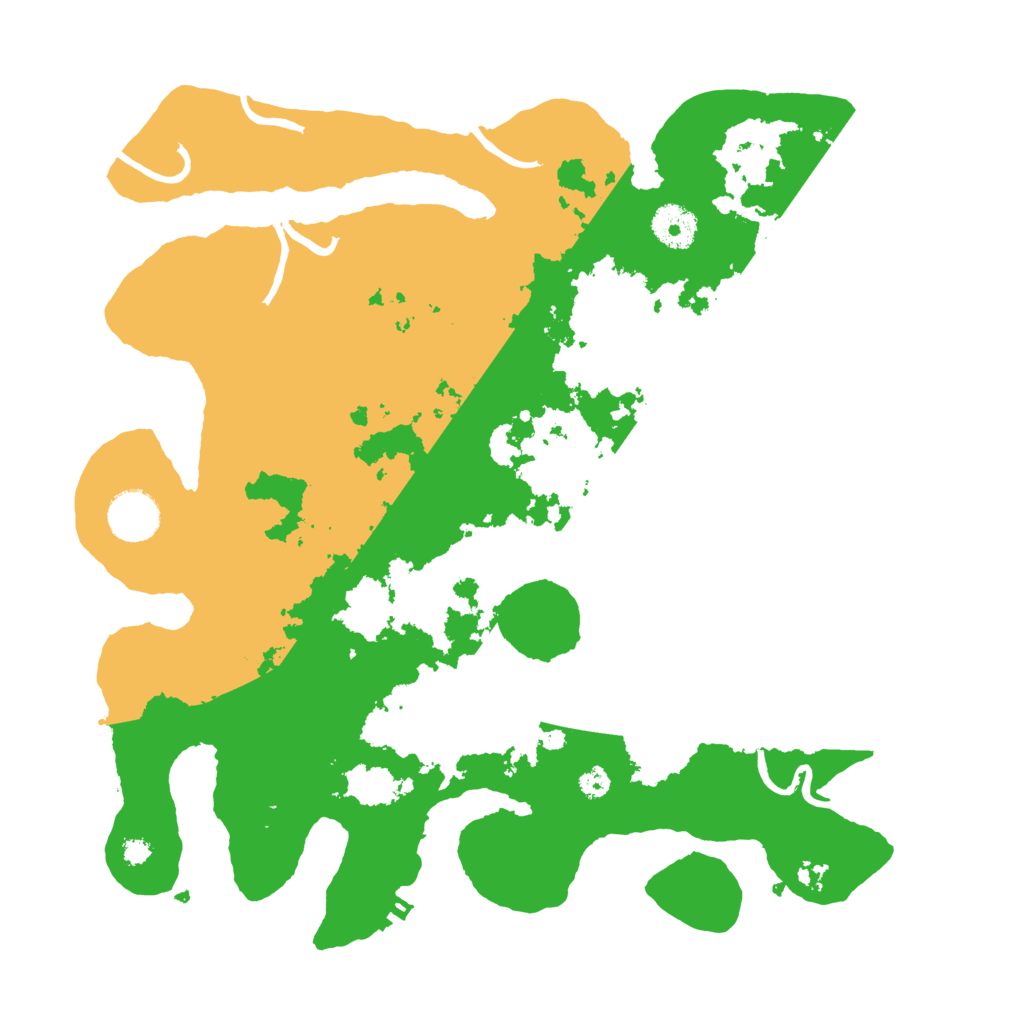 Biome Rust Map: Procedural Map, Size: 3500, Seed: 3592