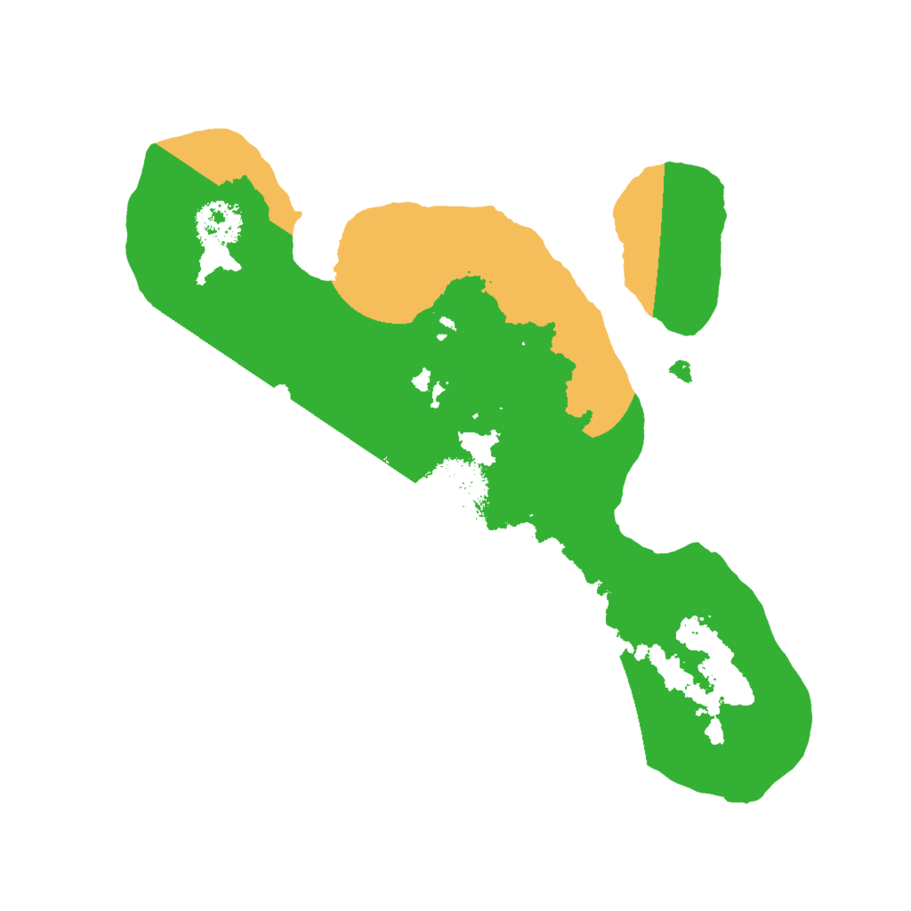 Biome Rust Map: Procedural Map, Size: 2000, Seed: 202511643