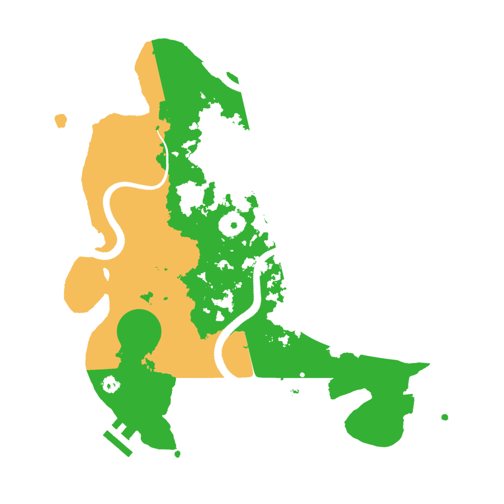 Biome Rust Map: Procedural Map, Size: 3000, Seed: 1709318695