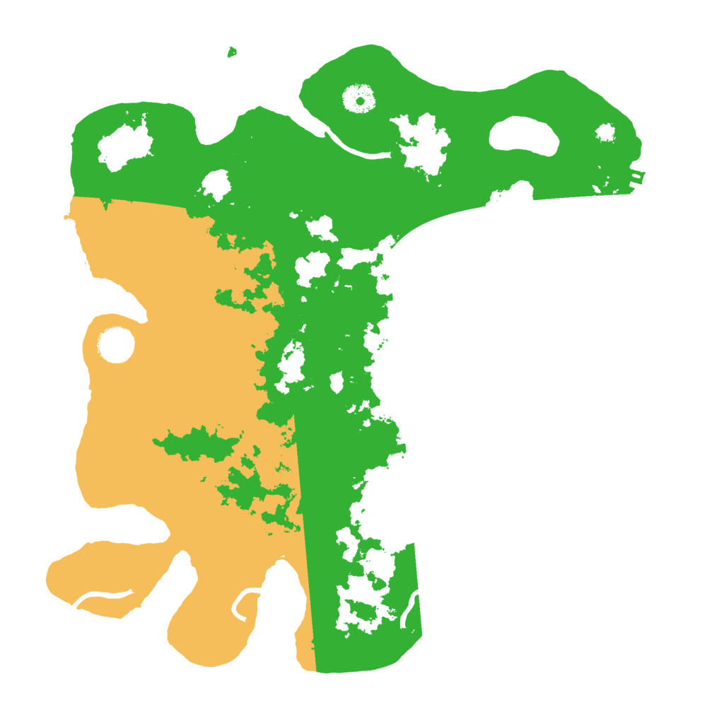 Biome Rust Map: Procedural Map, Size: 3500, Seed: 1793009082