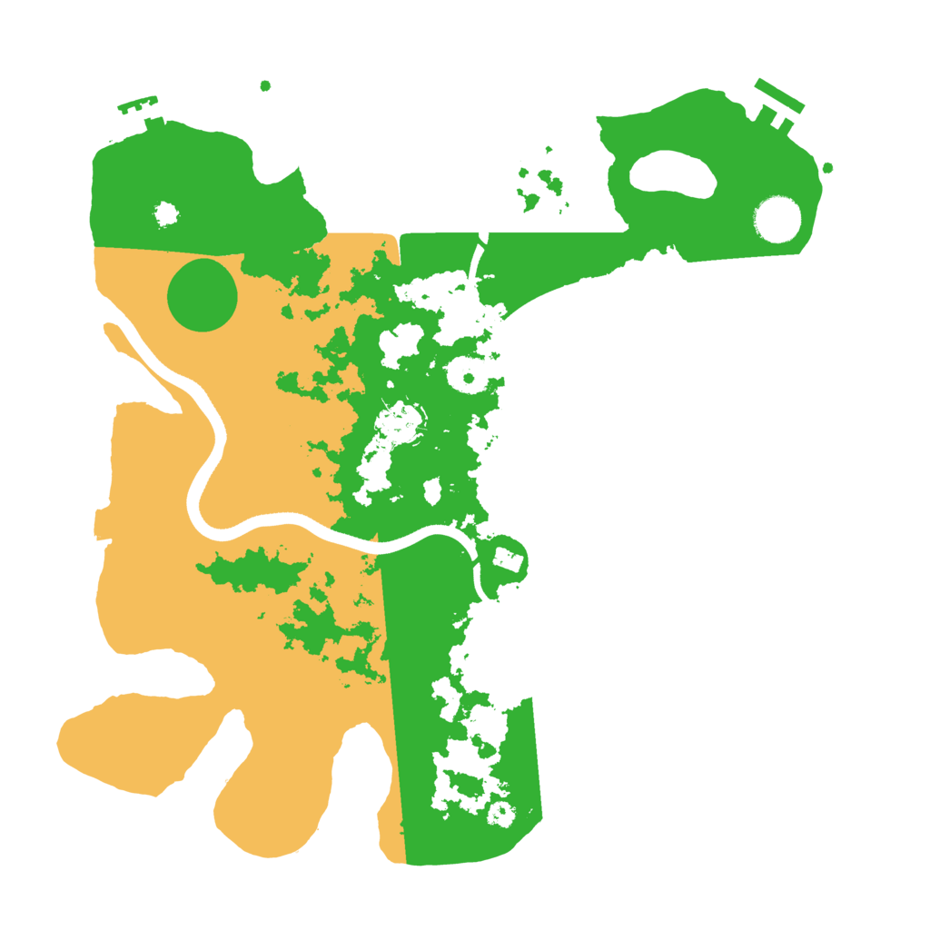Biome Rust Map: Procedural Map, Size: 3500, Seed: 1793009082