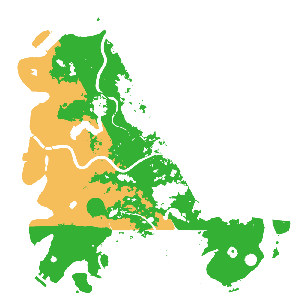 Biome Rust Map: Procedural Map, Size: 4500, Seed: 703