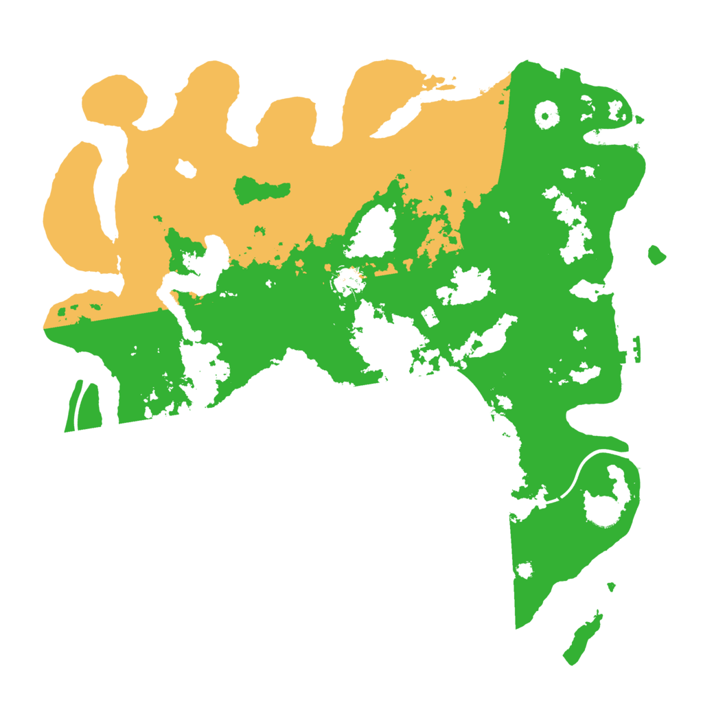Biome Rust Map: Procedural Map, Size: 4000, Seed: 22512