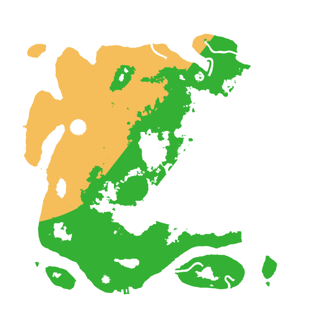Biome Rust Map: Procedural Map, Size: 3500, Seed: 1851611214
