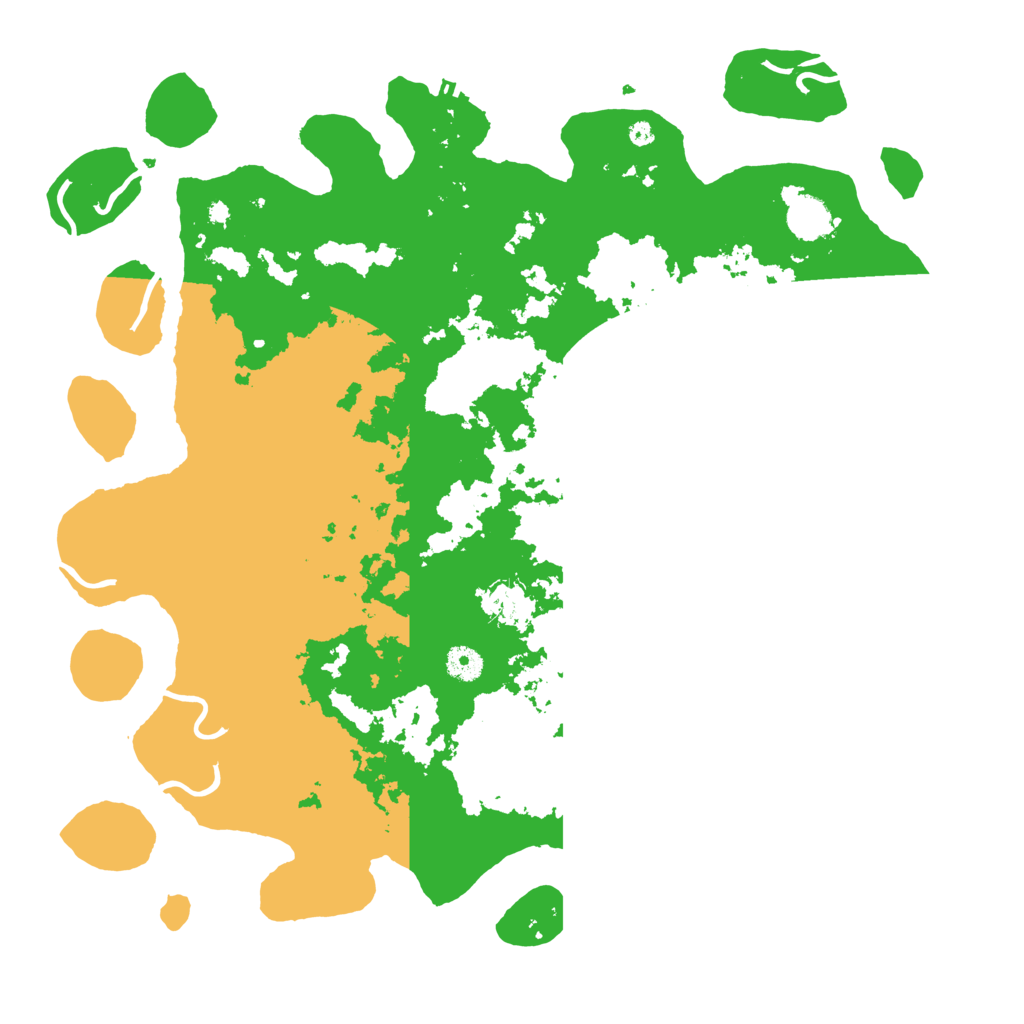 Biome Rust Map: Procedural Map, Size: 4300, Seed: 91374682