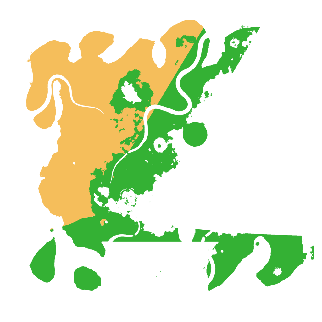 Biome Rust Map: Procedural Map, Size: 3500, Seed: 867918473