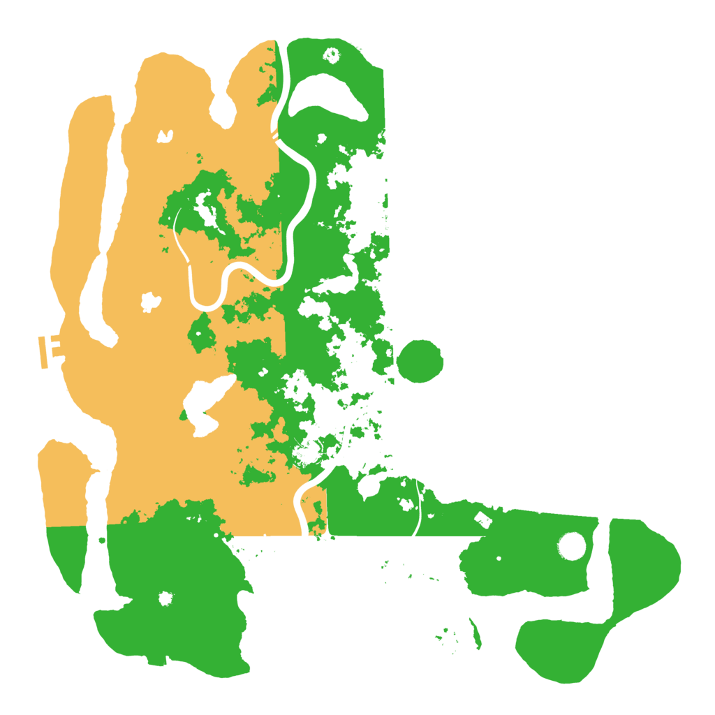 Biome Rust Map: Procedural Map, Size: 4500, Seed: 82013
