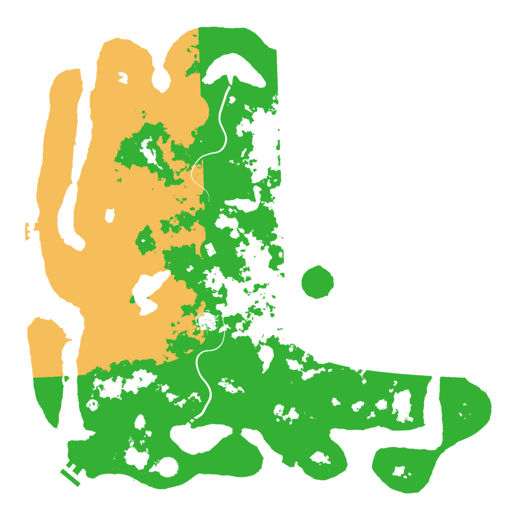 Biome Rust Map: Procedural Map, Size: 4500, Seed: 82013
