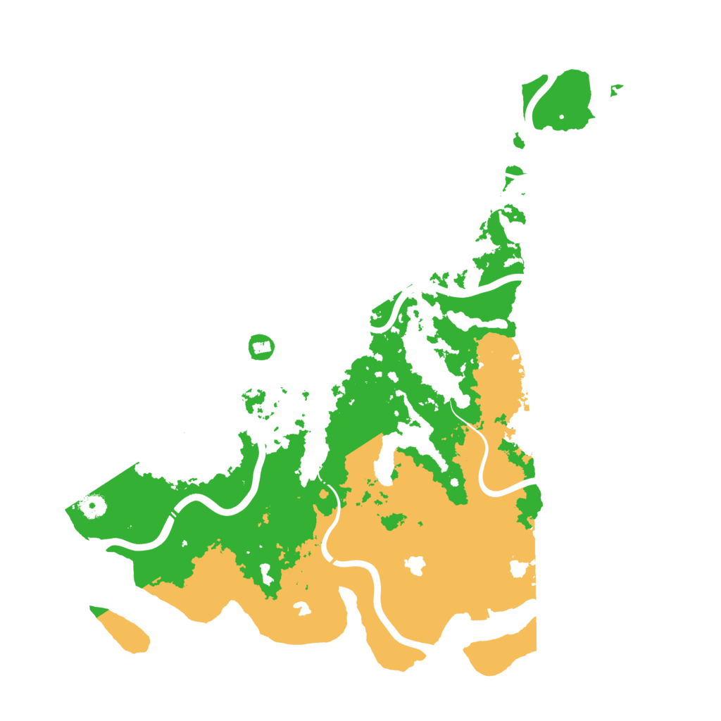 Biome Rust Map: Procedural Map, Size: 4500, Seed: 1968682901