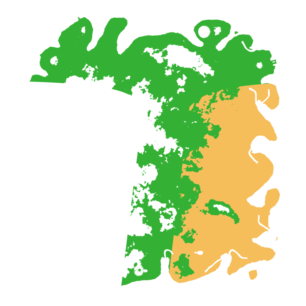 Biome Rust Map: Procedural Map, Size: 4500, Seed: 88351