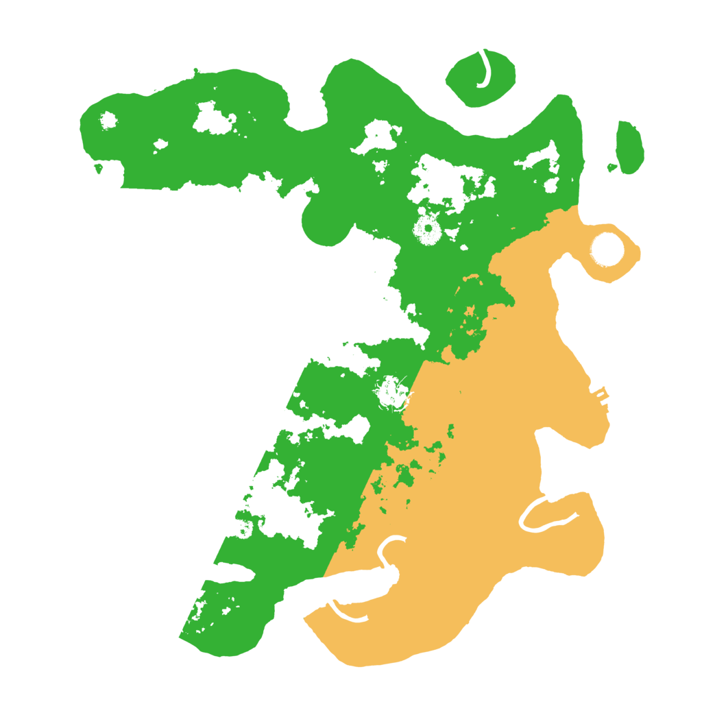 Biome Rust Map: Procedural Map, Size: 3700, Seed: 87444060
