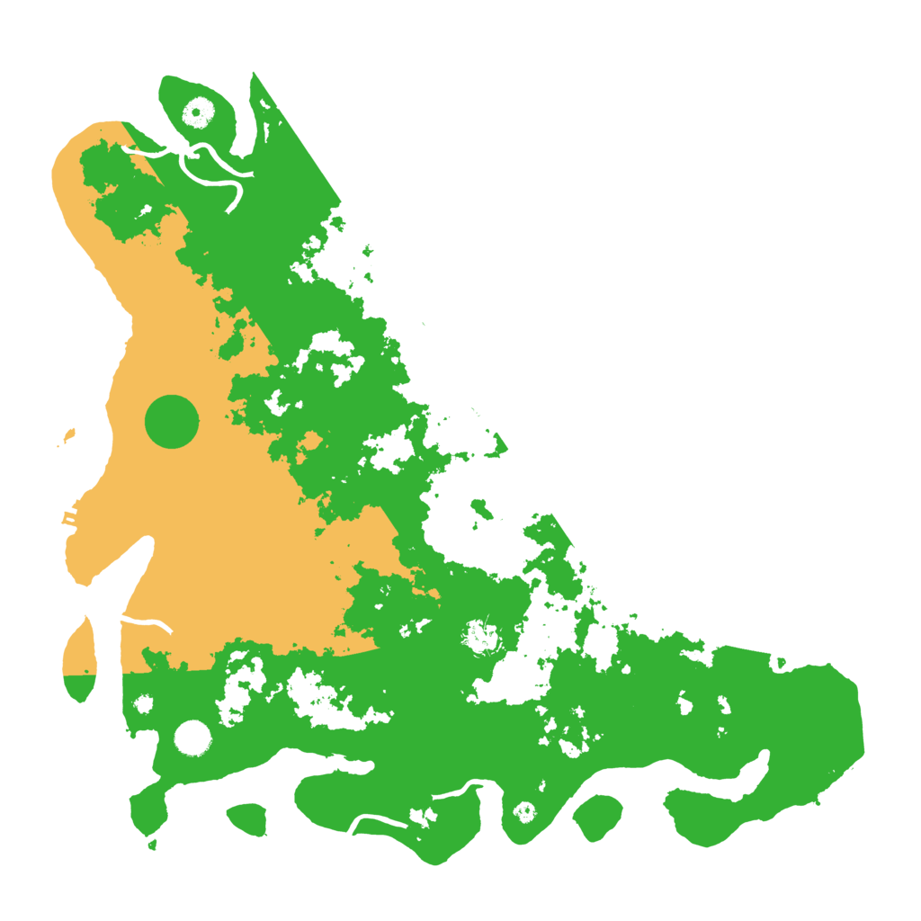 Biome Rust Map: Procedural Map, Size: 4500, Seed: 779407340