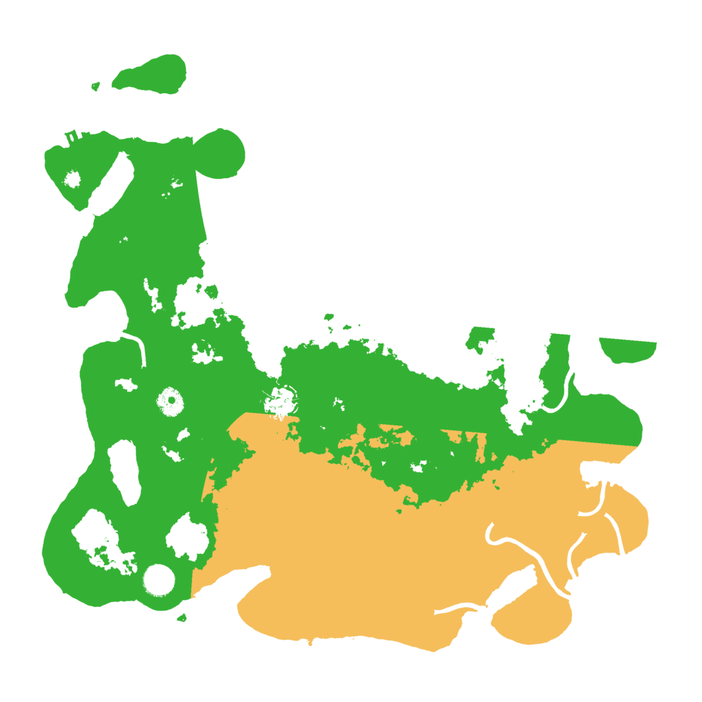 Biome Rust Map: Procedural Map, Size: 3900, Seed: 74068974