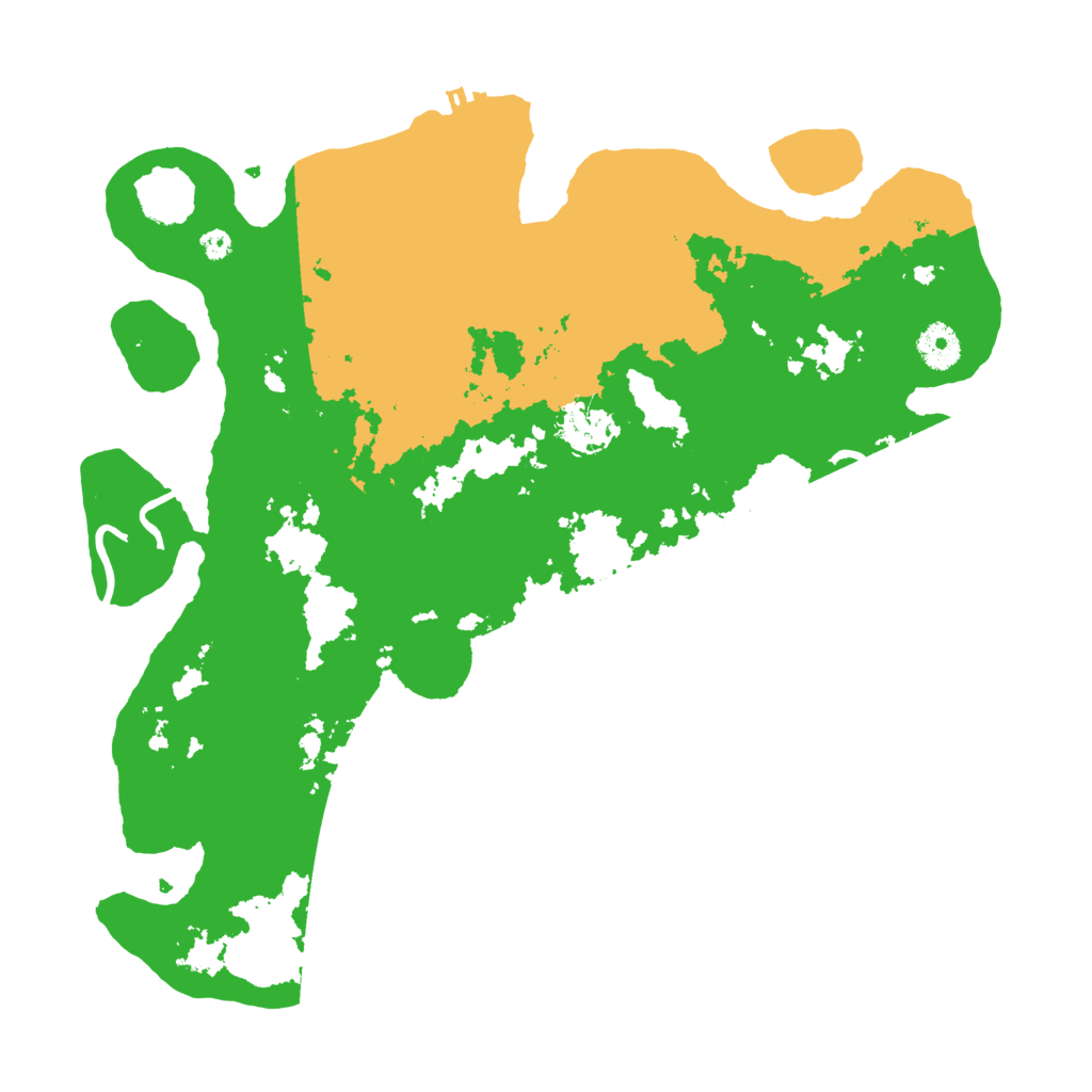 Biome Rust Map: Procedural Map, Size: 3750, Seed: 51321512