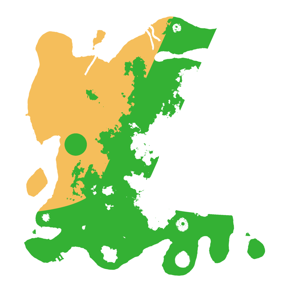 Biome Rust Map: Procedural Map, Size: 3500, Seed: 1969939853