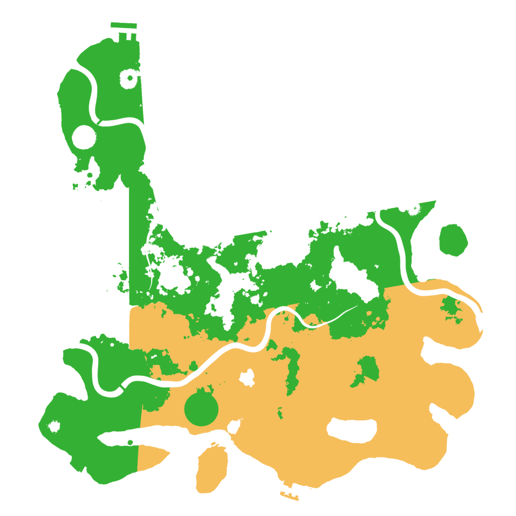 Biome Rust Map: Procedural Map, Size: 4000, Seed: 462476926