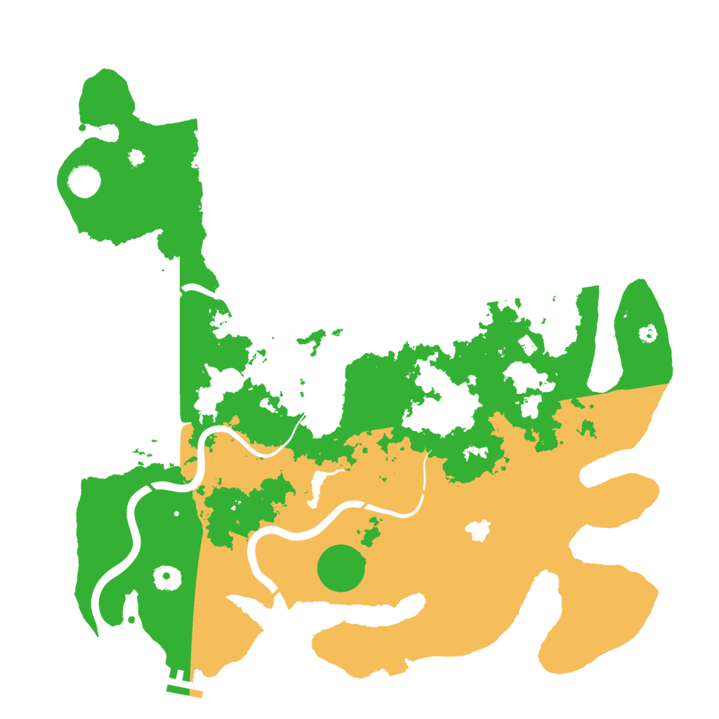 Biome Rust Map: Procedural Map, Size: 4000, Seed: 886238