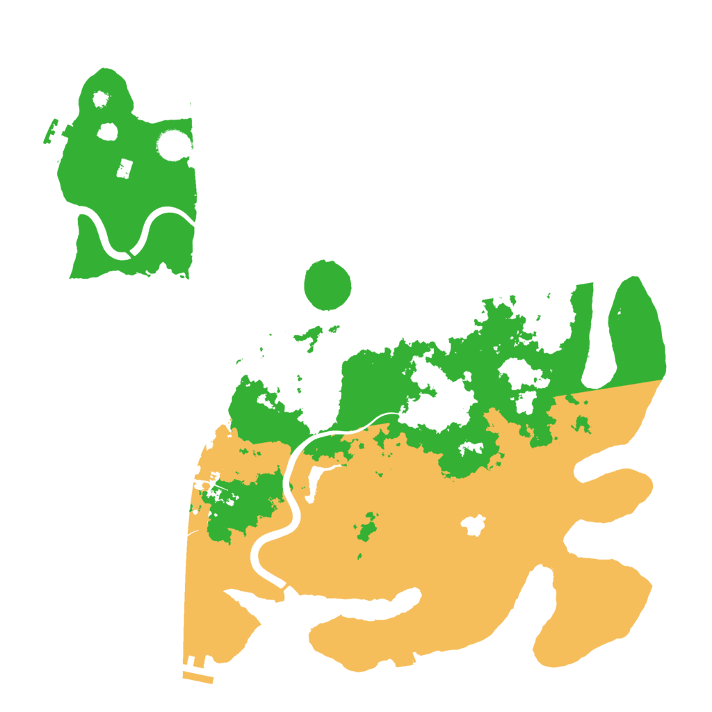 Biome Rust Map: Procedural Map, Size: 4000, Seed: 886238