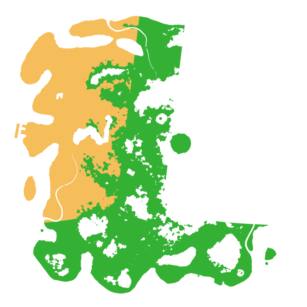 Biome Rust Map: Procedural Map, Size: 4250, Seed: 156286071