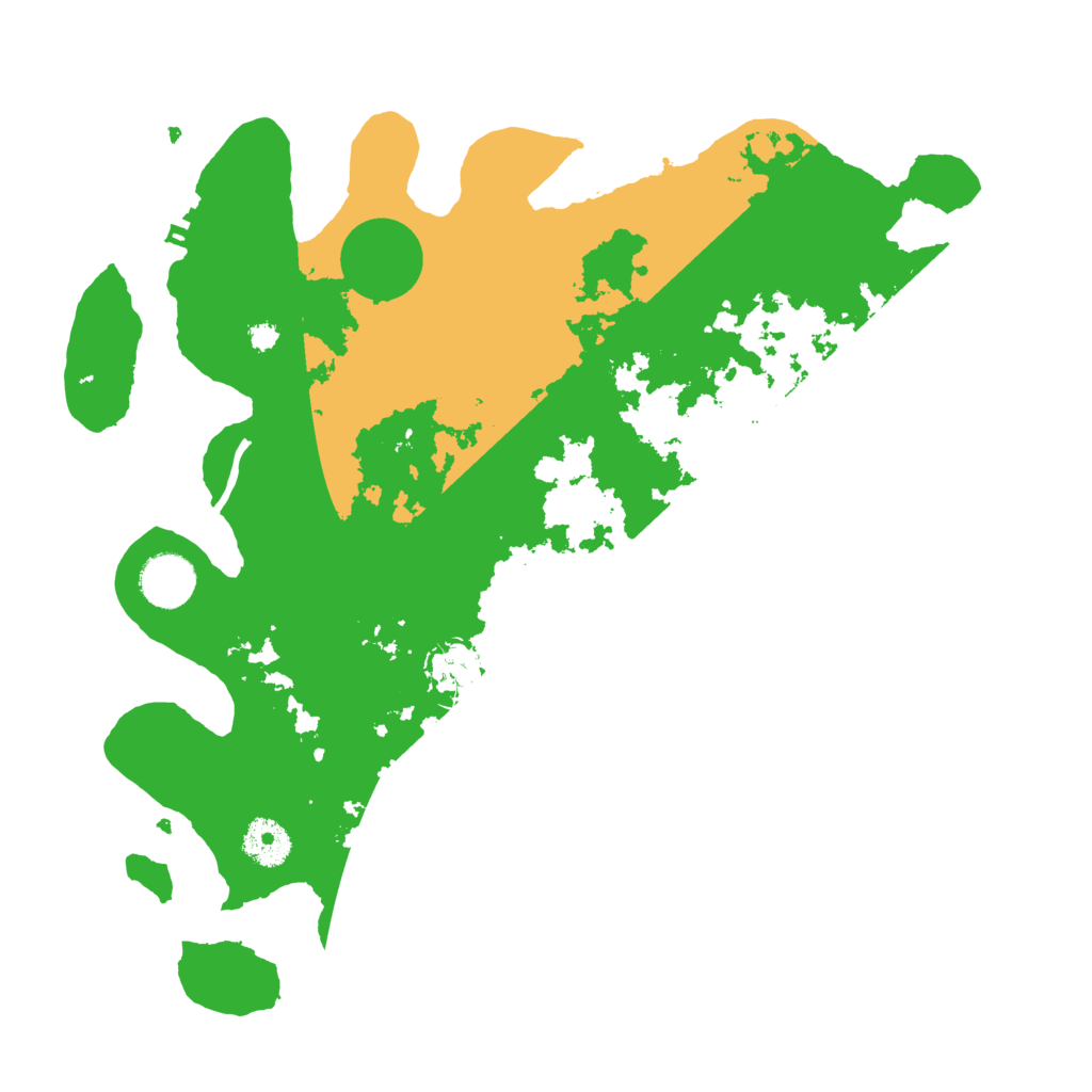 Biome Rust Map: Procedural Map, Size: 3500, Seed: 845877960