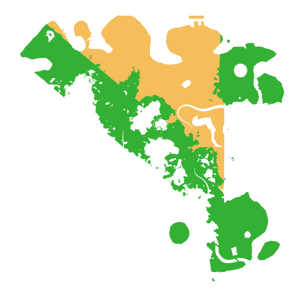 Biome Rust Map: Procedural Map, Size: 4000, Seed: 658771209