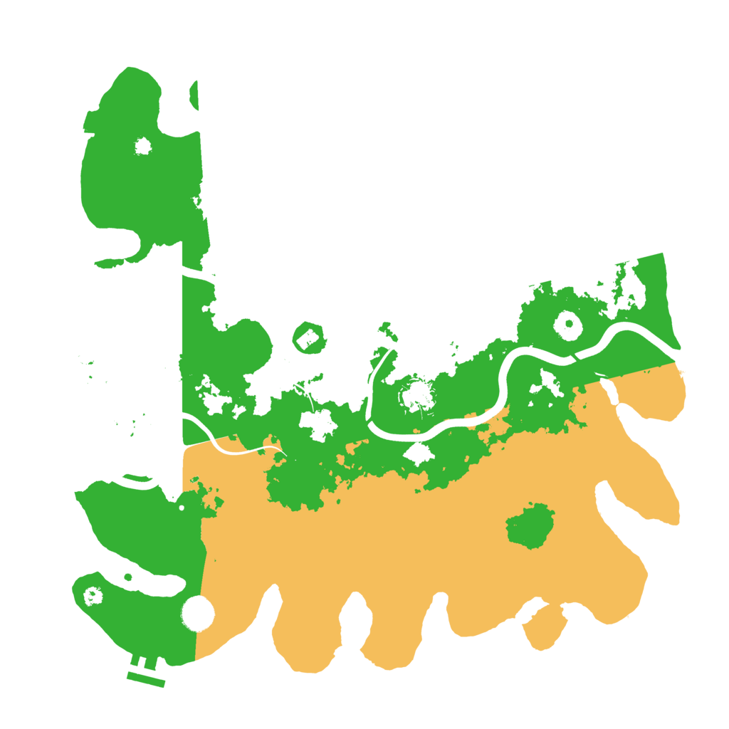 Biome Rust Map: Procedural Map, Size: 3850, Seed: 442265769