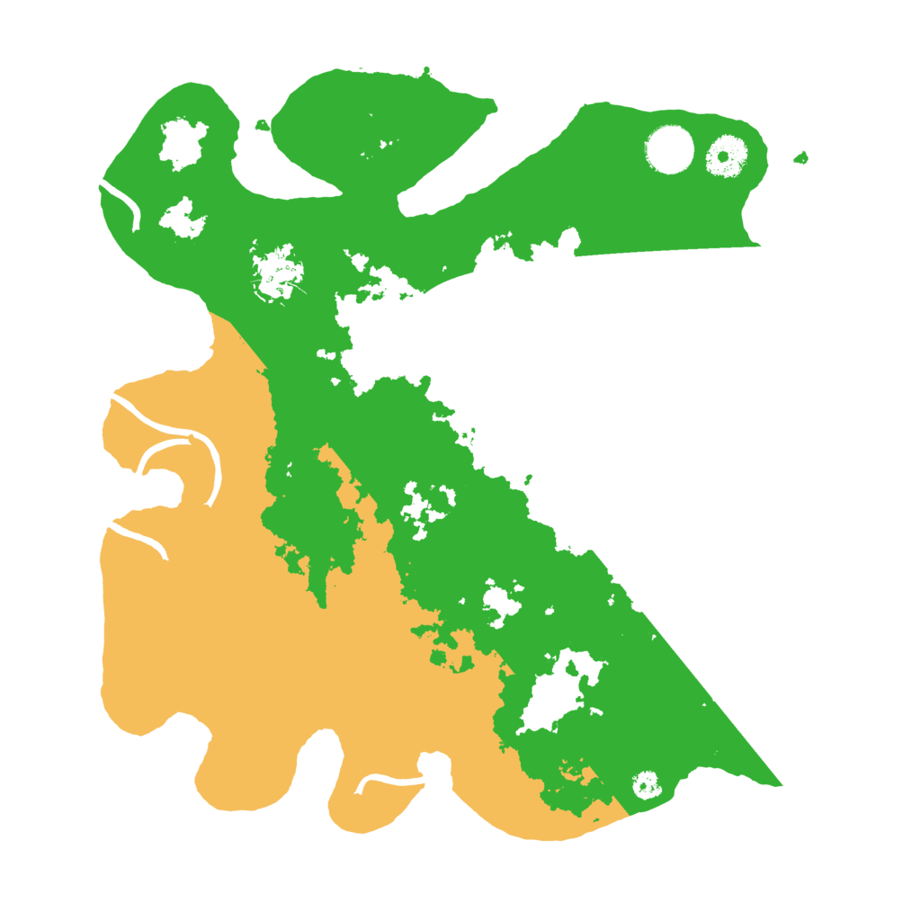 Biome Rust Map: Procedural Map, Size: 3350, Seed: 40