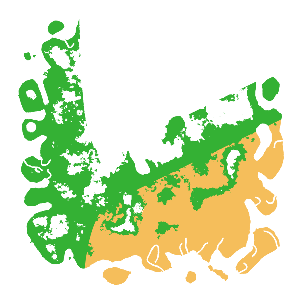 Biome Rust Map: Procedural Map, Size: 5250, Seed: 62