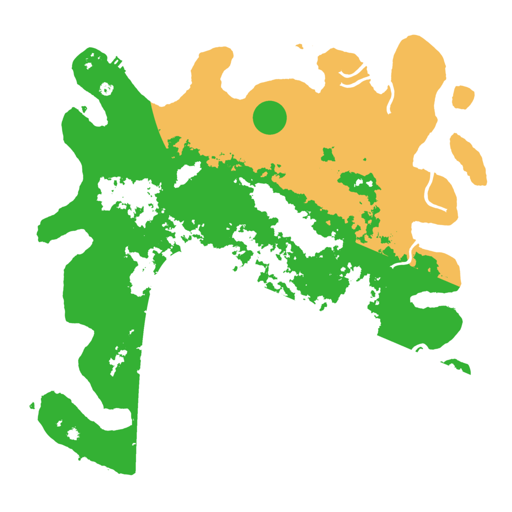 Biome Rust Map: Procedural Map, Size: 4000, Seed: 195485