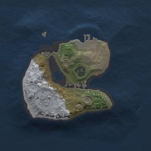 Thumbnail Rust Map: Procedural Map, Size: 1500, Seed: 407, 6 Monuments