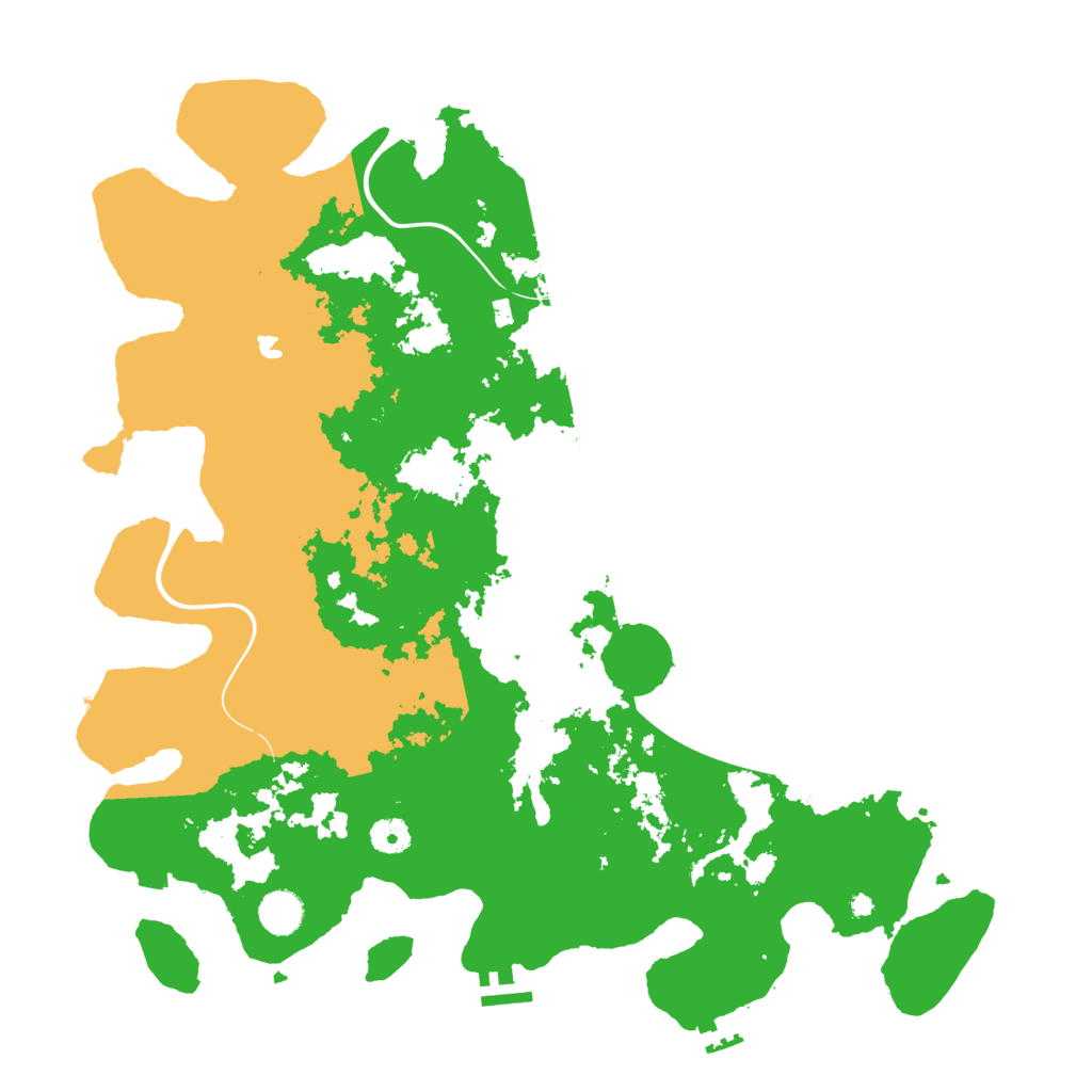 Biome Rust Map: Procedural Map, Size: 4300, Seed: 102