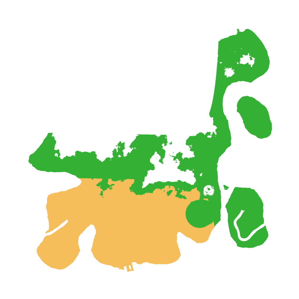 Biome Rust Map: Procedural Map, Size: 2828, Seed: 33968426