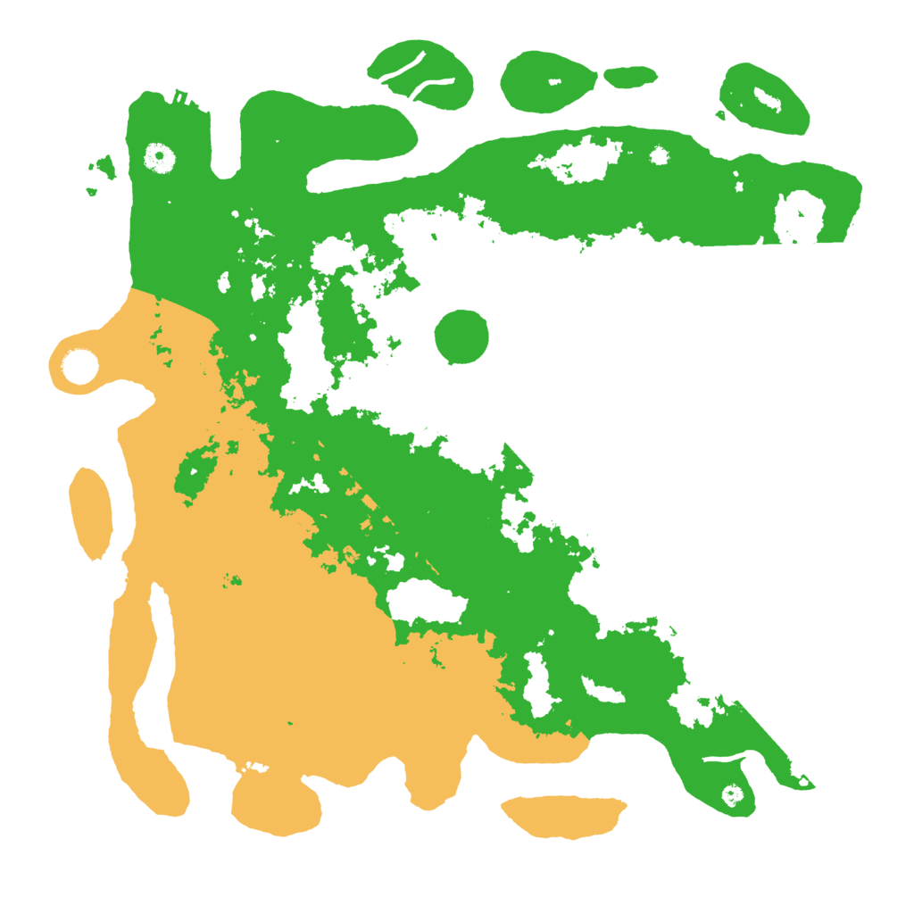 Biome Rust Map: Procedural Map, Size: 4500, Seed: 381