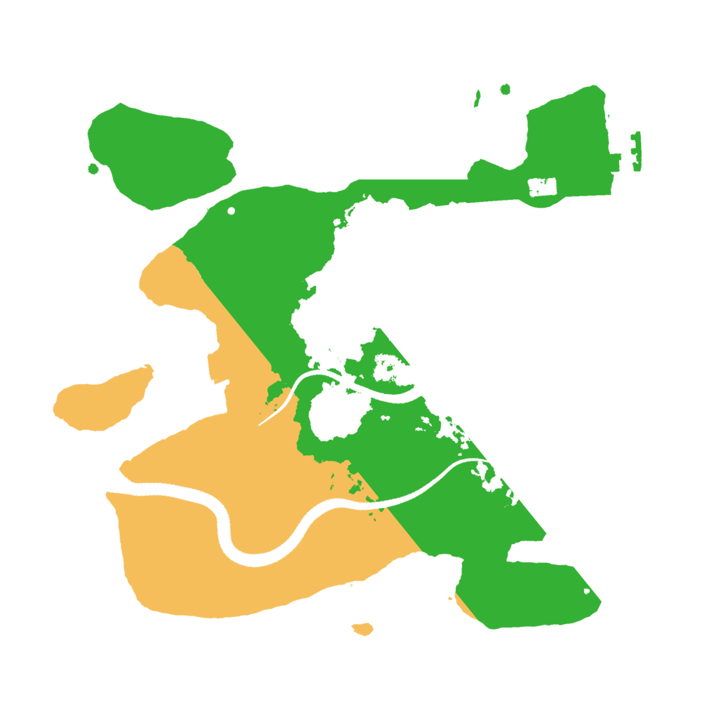 Biome Rust Map: Procedural Map, Size: 2750, Seed: 1337