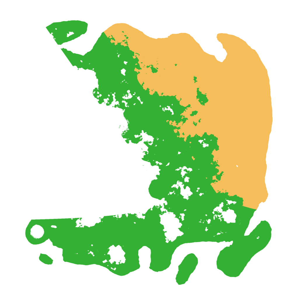 Biome Rust Map: Barren, Size: 4000, Seed: 76616