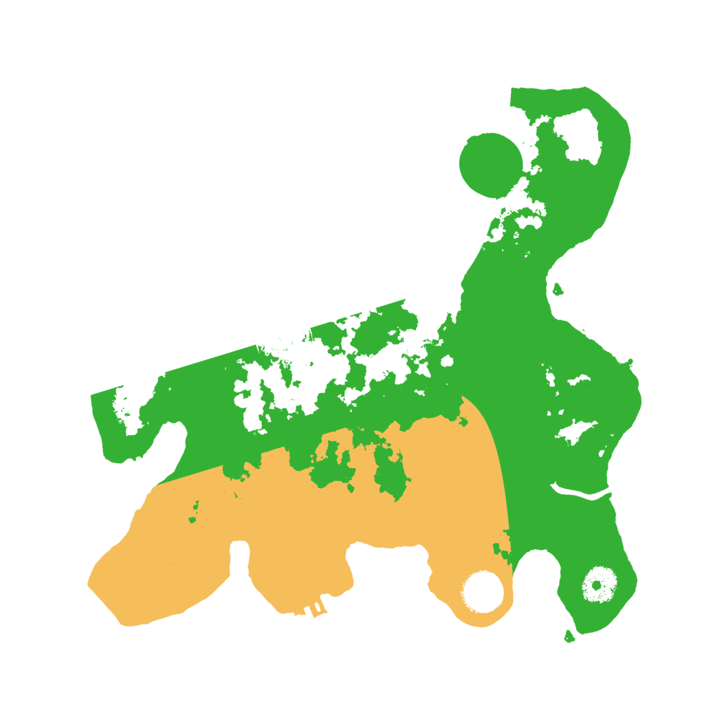 Biome Rust Map: Procedural Map, Size: 3000, Seed: 22930