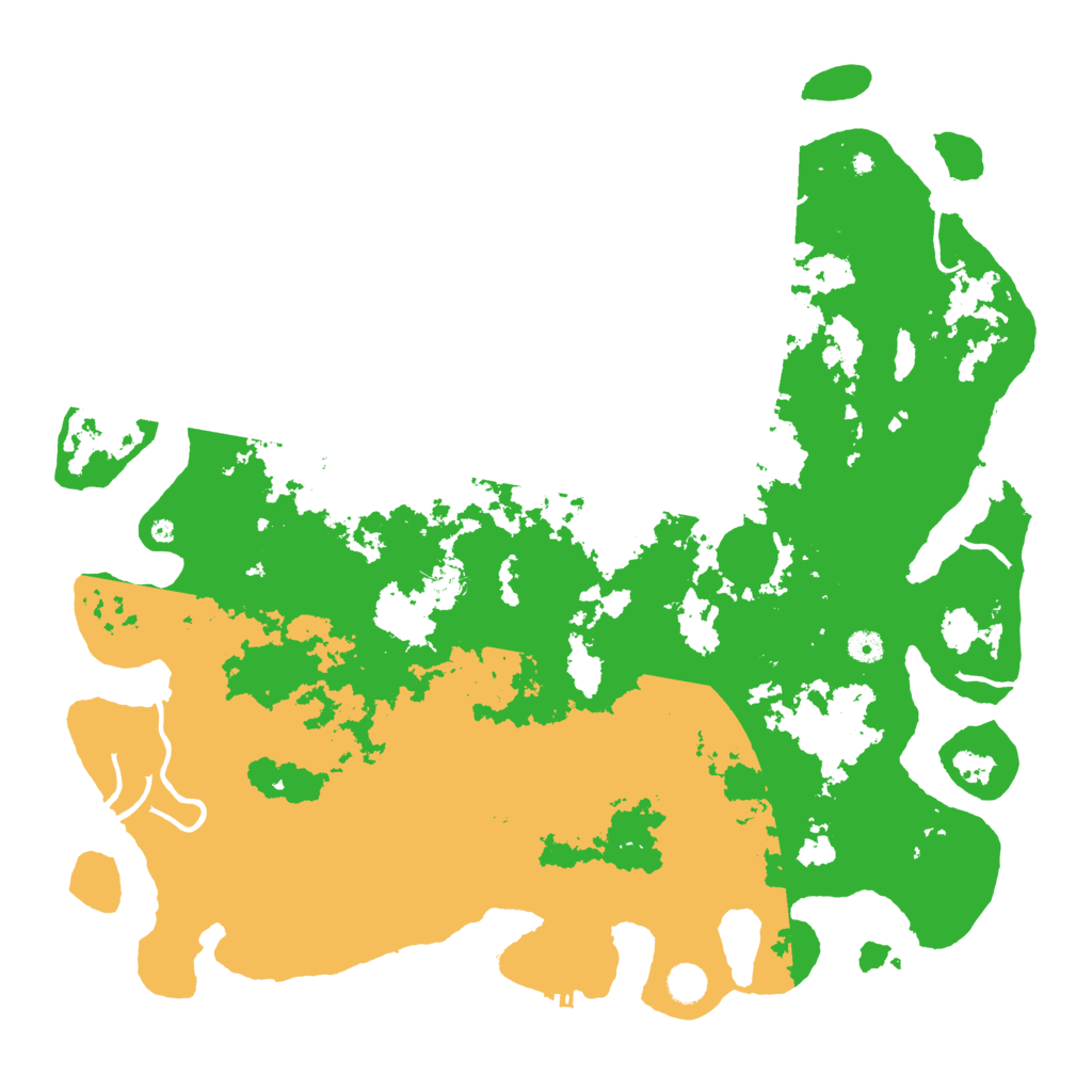 Biome Rust Map: Procedural Map, Size: 4800, Seed: 937885909
