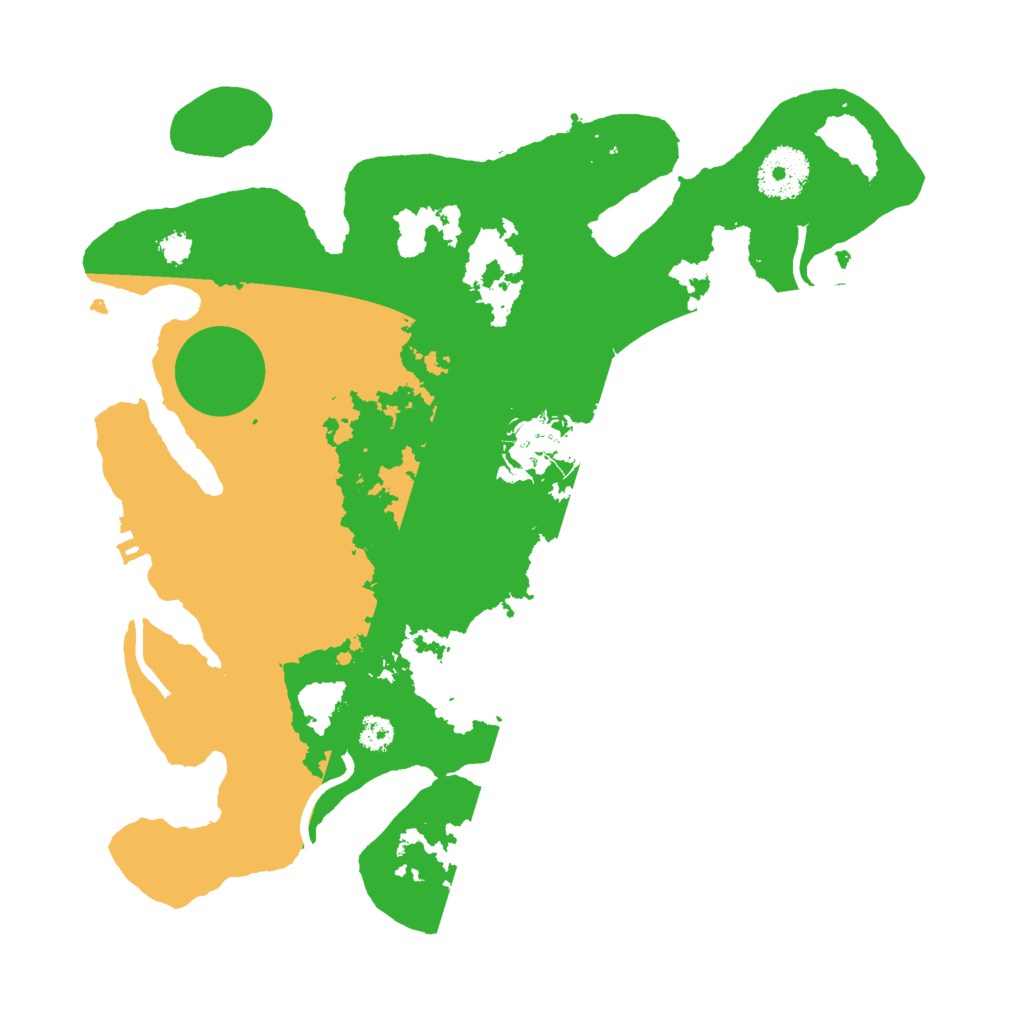 Biome Rust Map: Procedural Map, Size: 3000, Seed: 2145699848