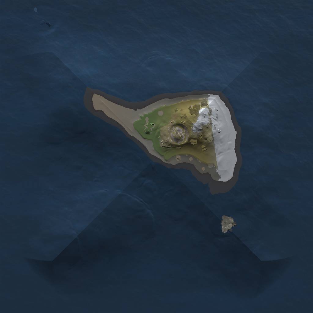 Rust Map: Procedural Map, Size: 1000, Seed: 2100175988, 3 Monuments