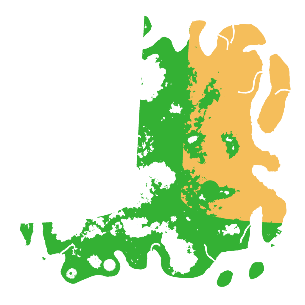 Biome Rust Map: Procedural Map, Size: 4500, Seed: 1774032