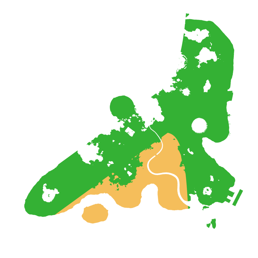Biome Rust Map: Procedural Map, Size: 3000, Seed: 98571