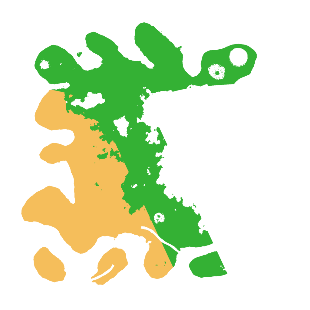 Biome Rust Map: Procedural Map, Size: 3000, Seed: 7532