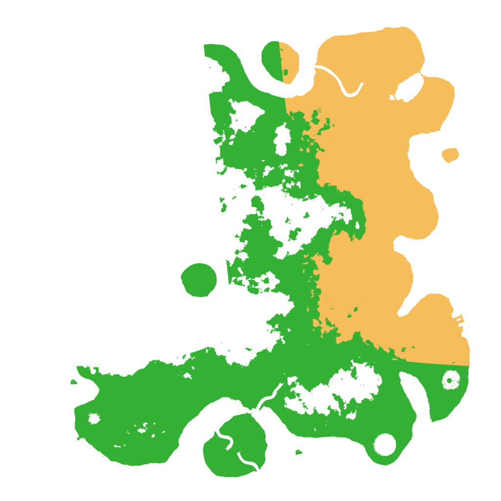 Biome Rust Map: Procedural Map, Size: 4000, Seed: 505050
