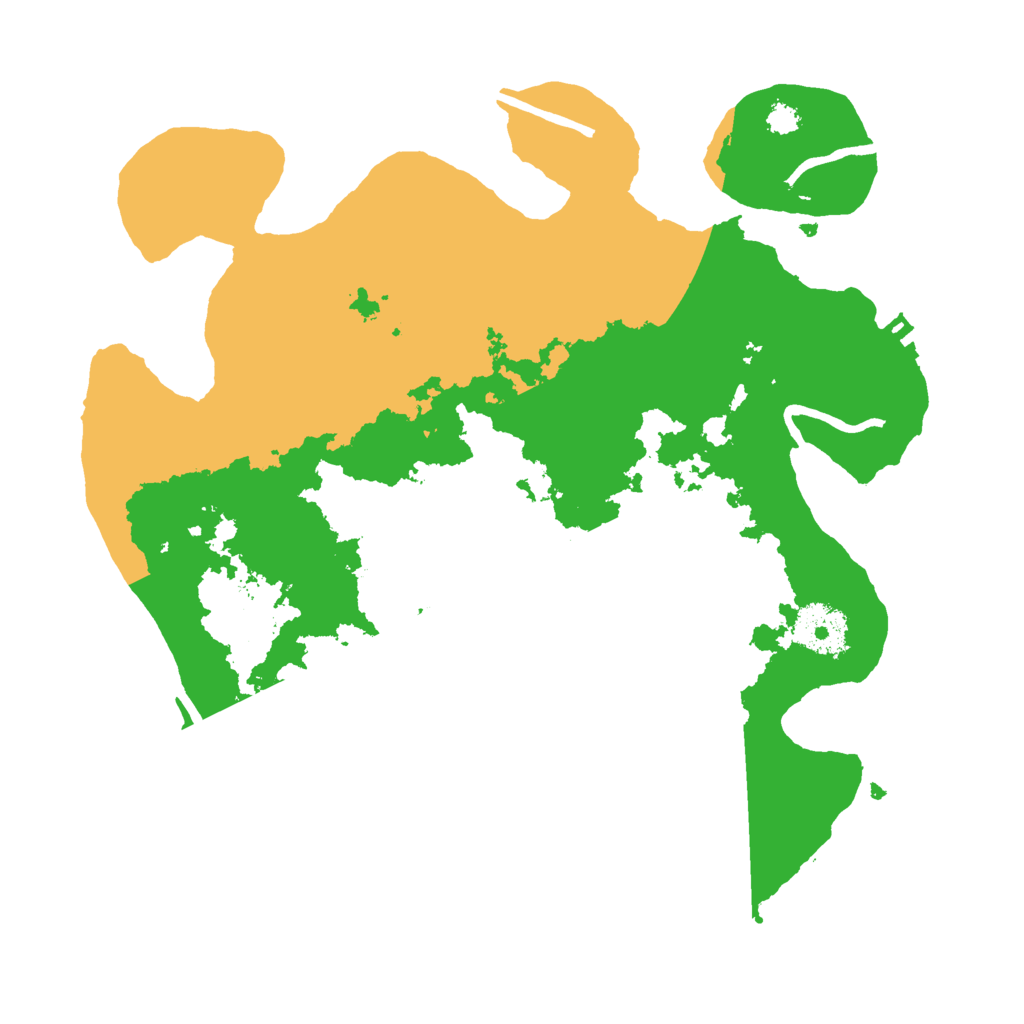 Biome Rust Map: Procedural Map, Size: 3000, Seed: 976985230